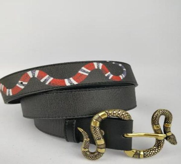 Cintura di design Luxury Big Snake Cinkle Cinture Fashi