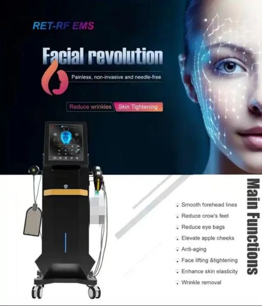 EMS RF Facelift EMRF Hautstraffung Hautliftinggerät für Kopf Gesicht Augenbehandlung elektromagnetische Emslim Gesichtsmassage Muskelformung EMSlim