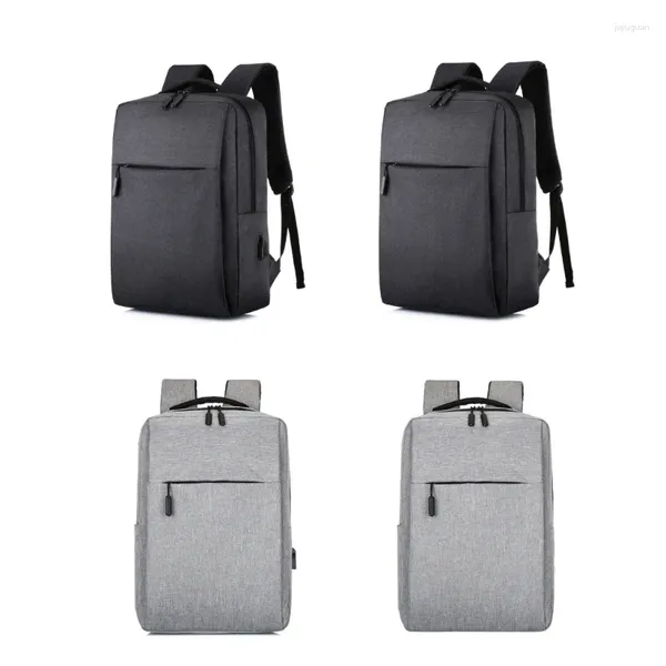 Sacchetti scolastici con zaino per laptop di grande capacità BACKPACK con USB Ricarica Port Men Daypack