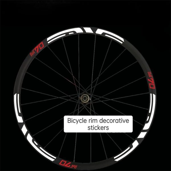 M70 MTB RIM Adesivi per ciclismo adesivi per le decalcine della ruota per bici da strada 20 