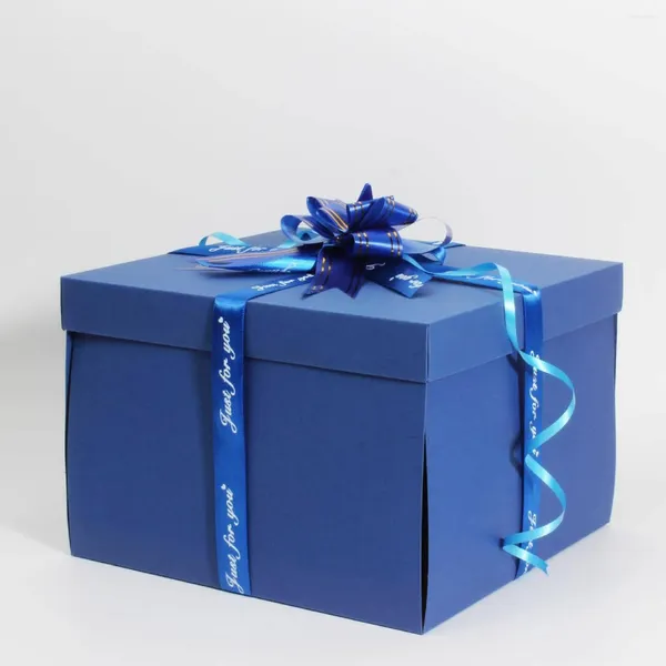 Подарочная упаковка творческая ручная сделанная ручная коробка загадочная загадочная взрыв свадебный романтическое предложение праздничные принадлежности