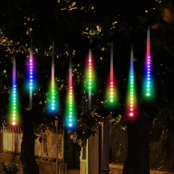 Strings LED Strings Luzes de chuva de chuveiro de meteor