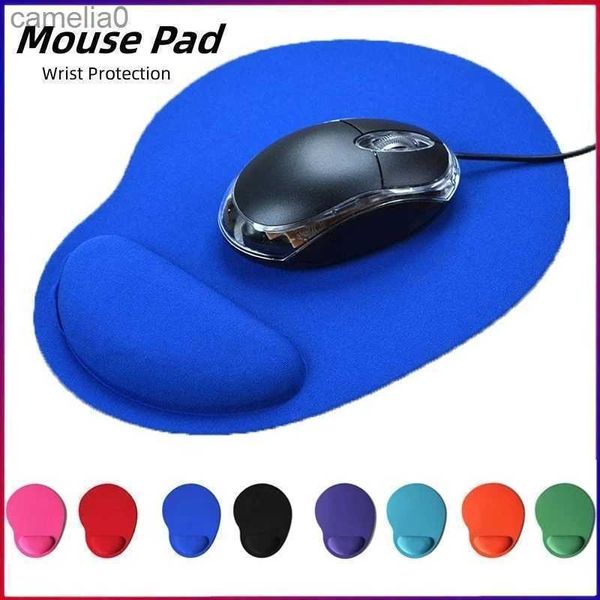 Mouse Pads Bilek Rests Office Work Mousepad ile Jel Port Ergonomik Oyun Masaüstü Dizüstü Bilgisayar Dizüstü Bilgisayar Dizüstü Destek Damlası