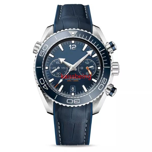 Law New Limited Edition Men's Watch Dial 44mm Quartz Timing Ocean Diver 600m Skyfall Aço inoxidável Back Sports Ocean Men's Watch