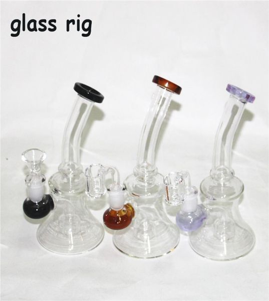 кальяны милая стеклянная водяная труба Percolator Bong Dab Rigs Busbler Dabber Ash Carcher для Bongs Tools3069933