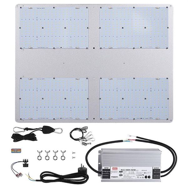 480W Samsung V3 Phyto Lamp Painel LED PAIL LM301H 3000K 3500K COM RED RED RED 660NM RED UV IR para plantas internas3022