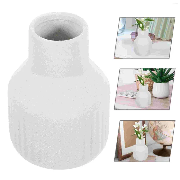 Vasen dekorative Vase -Boden -Pampas Gras Keramik Blumen Ornamente für Mittelstücke Buchregale Großes Desktop -Bücherregal Home