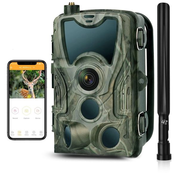 HC801pro Outdoor Hunting Camera 4K Bildqualität 4G Support App Online Video Wildlife Beobachtung 231222