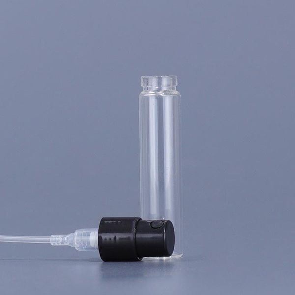 Transparente Mini -Spray -Parfümflasche 18ml 25ml leerer nachfüllbarer Zerstäuber Probe Glasfläschchen 1500pcs Los kostenloser Versand tdxfn