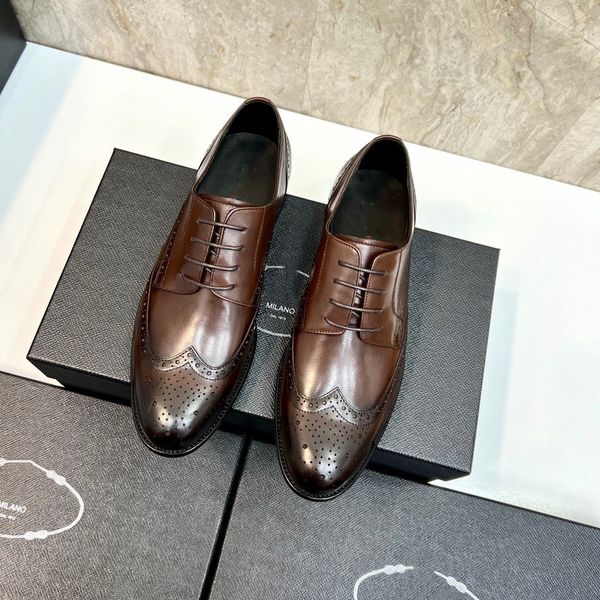 5Aoriginal 15model Designer Dress Shoes Business Business Business Formal Oxfords Footwear Black Prom Partida Moda Man Office Oxford Tamanho 38-45