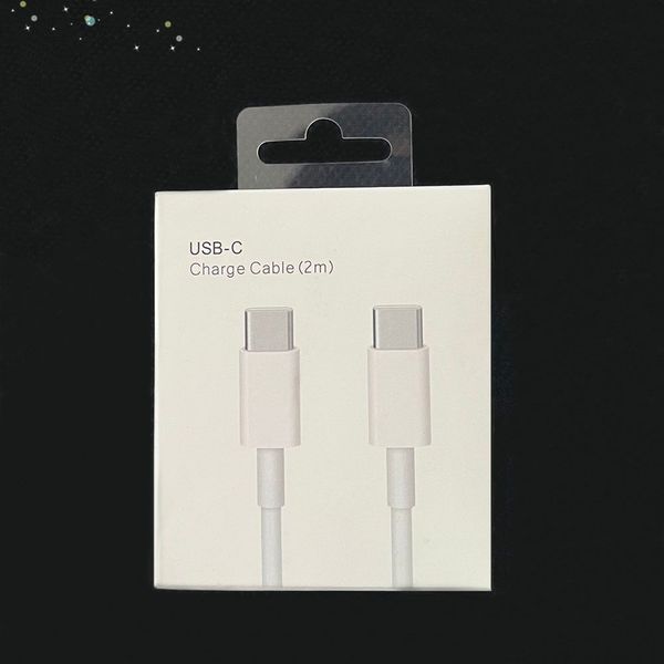 PD 20W 18W 1m 3FT 2m 6FT USB Typ C auf C Datenleitungskabel Schnellladekabel Ladekabel für iPhone 11 12 13 14 Pro Max und Samsung Galaxy Andorid Telefon iPhone Kabel