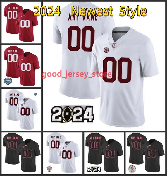 Alabama Crimson Tide Football Trikot Bryce Younger Will Anderson Jr. Jase McClellan Traeshon Holden Jahmyr Gibbs Najee Harris Jaylen Waddle 2024 neuester Stil