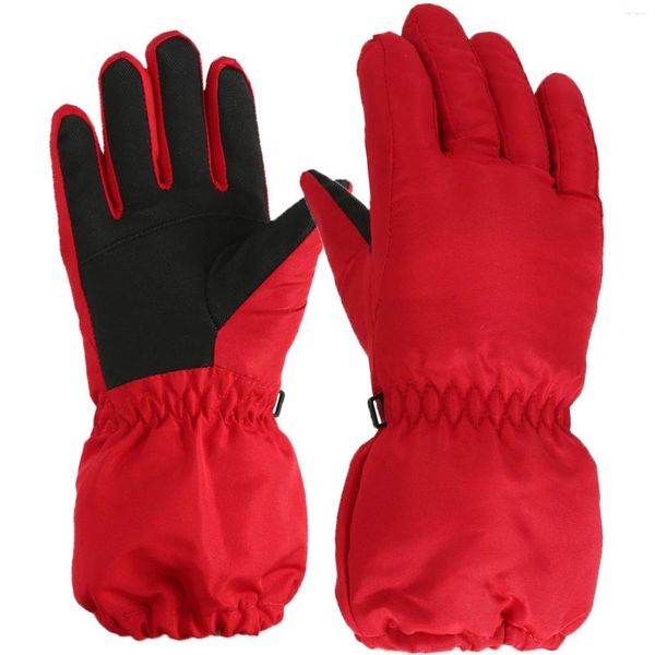 Beralar Kış Boys Açık Rüzgar Geçirmez Sıcak Eldiven Pating Kar Çocuk Kayak Kızlar Snowboard Mittens Guantes Invierno Hombre