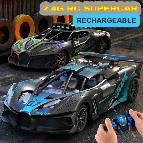 Auto elettrica/RC Auto RC giocattolo 2,4G Drift Racing Remote Control Auto ad alta velocità Off Road Rc Car Racing Car Toy per Giftsl231222 di Natale per Natale