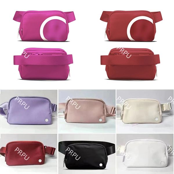 Luxo Bolsa Crossbody Designer Saco de cintura Yoga Mulheres Fanny Pack Bolsa de peito Men Bumbag Bum Bum Moda 2L Greante de lã Belt Sacos