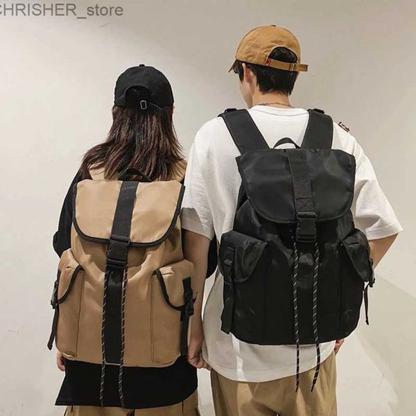 Outdoor -Taschen Neue wasserdichte Freizeit -Rucksack Männer College -Schüler Schultaschen Notebook Rucksack Designer Luxus 15,6 -Zoll -Laptop -Tasche für MENL231222