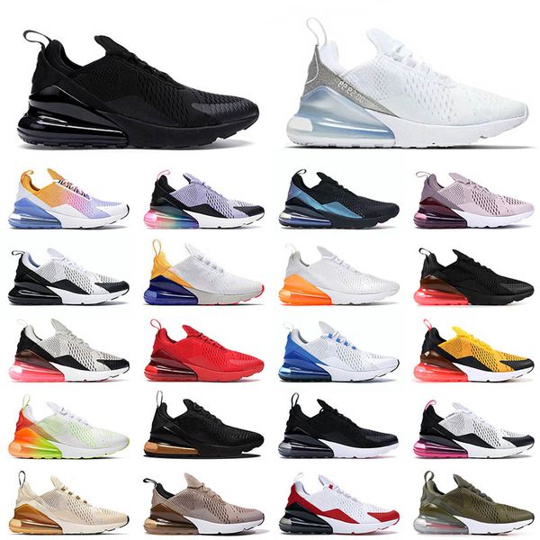 nike air max 270 airmax 270 airmaxs 270s max 270 Qualidade Running Shoes Triplo Preto Pure Platinum Mens Mulheres Mal Médio Olive Trainers Sneaekrs 【code ：L】