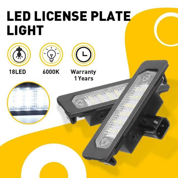 X Car Nict Plate LED Light Lampe Lampe V für Ford Mustang Focus Fusion Taurus Flex Lincoln MKS MKT MKX MKZ Mercury Mailand