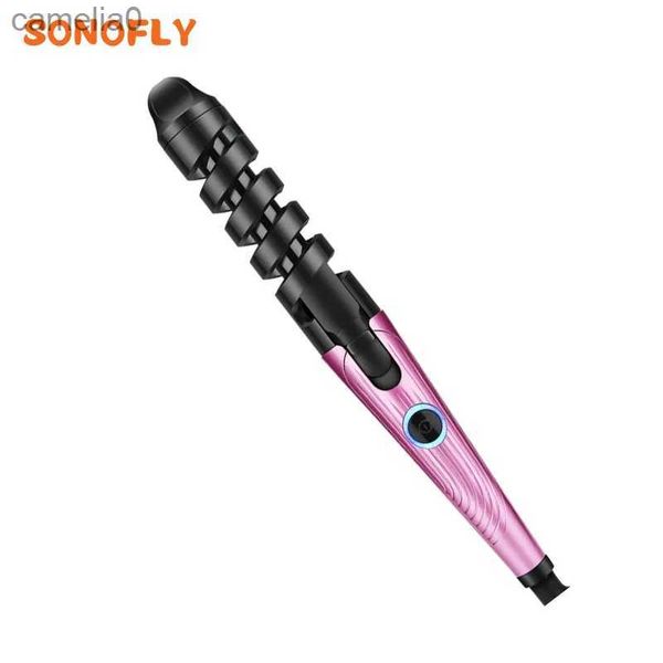 Курлеры для волос выпрямители Sonofly Magic Hairlers Ceramic Electric Spiral Hair Curling Железное палочке