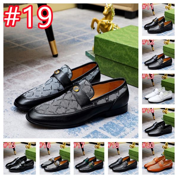 30style luxuosa marca italiana Red Sapatos de crocodilo masculino clássico de luxo vestido de grife