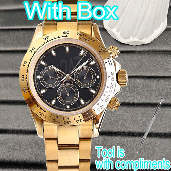 Luxo masculino automático relógio mecânico designer clássico designer automático relógios de aço inoxidável