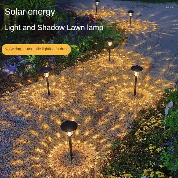 Gartendekorationen Outdoor Solarleuchten für Weihnachtslampen mehrfarbige Türpfadbeleuchtung LEDSCAPE LEDE LEDE