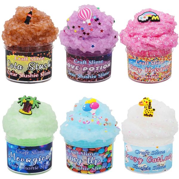 Cartoon Magic Slime Crystal Mud Toys