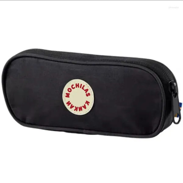 Borse per la scuola 2023 Donne carine in tela Organizzatore cosmetico Mini Mochilas Student Pencil Borse Pen Case Stati