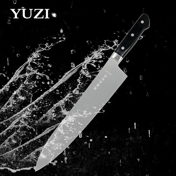Bıçaklar yuzi 12 inç mutfak bıçakları keskin kesim sebzeleri ve et kesilmiş meyve şefi bıçağı yüksek kaliteli çok işlevli araçlar