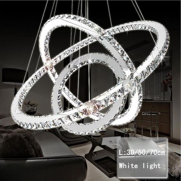 Lampada per le lampadari a cristallo a LED moderni Lampada per soggiorno Cristal Lustre lampadari di illuminazione a ciondolo sospeso a soffitto 310m310m310m