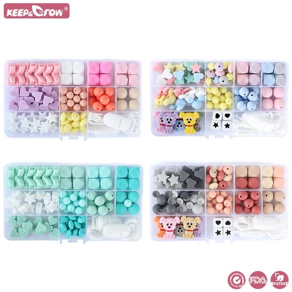 1set Baby Silicone Beads