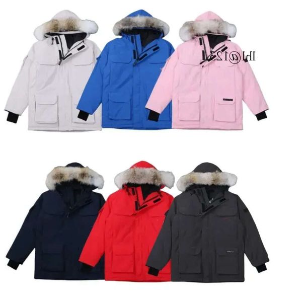 Designerjacken Männer S down Parkas Winterkörperwarmer Baumwolle Luxus Frauen S gefallen Windbreaker Paare verdickte warme C B Großhandelskuchen