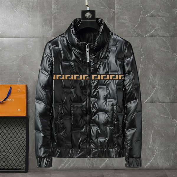 Darth Face Winter Luxury Marka Down Ceket Çift Parka Parka Casual Mens Kalın Sıcak Beyaz Aşağı Ceket M-3XL