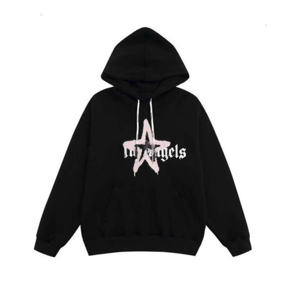 23SS Mens Hoodies Tasarımcı Hoodie Erkek Kadın Moda Graffiti Yıldızlar Mektuplar Baskı Sweatshirt Sıradan Gevşek Sokak Büyük Boy