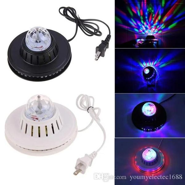 Effetti Umlight1688 Crystal Moving Head RGB Colore RGB Auto Ruota in cambio di girasole UFO LED LIGHT HOME PARTY FASE KTV Disco Dancing Bar DJ