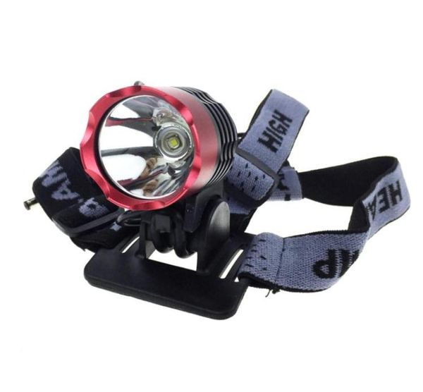 2 baterias incluíram2000 lúmen impermeável T6 LED LED Bicicleta Lâmpada de bicicleta leve Bateria de bateria de bateria 3 Modos Light166329666160894