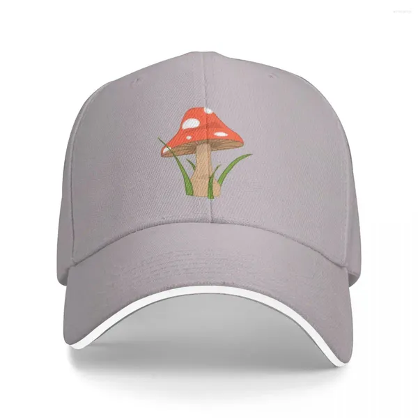 Caps de bola cogumelo beisebol bap -bap espuma chapéu de designer chapéu de designer western para meninas homens homens
