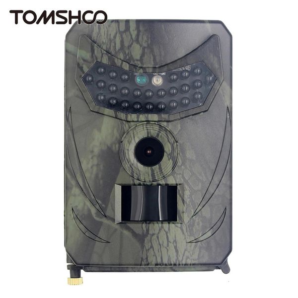 Tomshoo 20MP 1080p Wildlife Hunting Trail Camera Security IP54 Waterproof Night Vision Night Vision Outdoor Wild PO Traps 231222