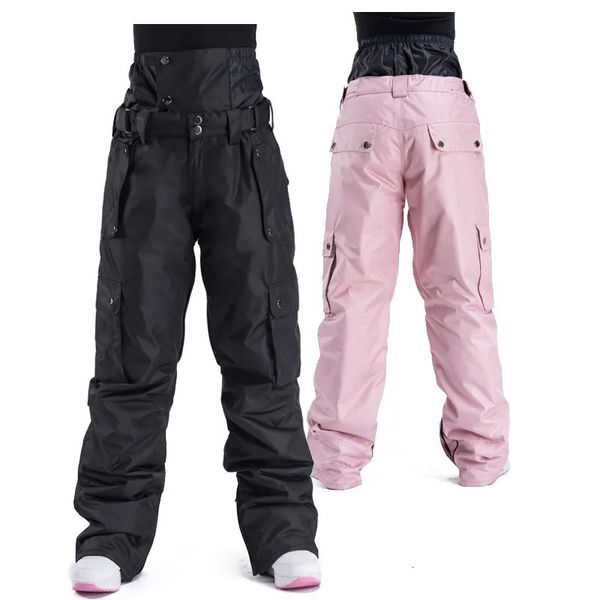 Paare Winter Skihose Männer Frauen Qualität Produkt winddurchdringliche wasme Eishose Snowboard Taille Schutz 231221