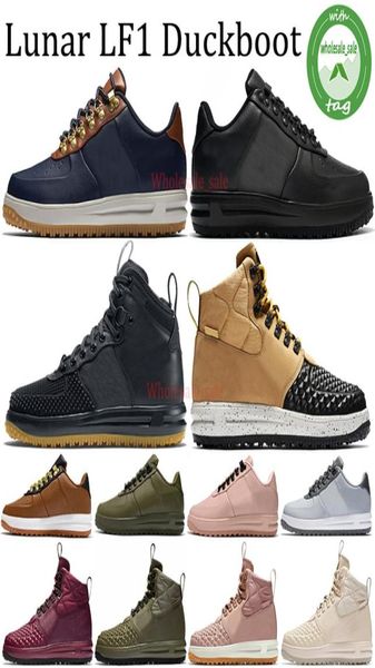 2023 Lunar Boot 1 обувь LF1 Boots Black Gum White Wolf Grey Olive Olive Pink Red Obsidian Mens Womens High Cronkers Low Casua3912399