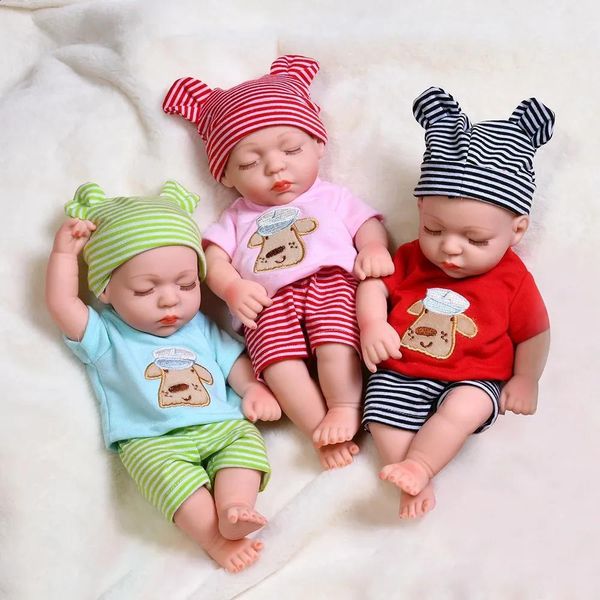 Куклы кукол Baby Doll Bebes Reborn Baby Dolls Compo de Silicone Reborn Baby Dolls Toys For Kids Doll Disters 23111