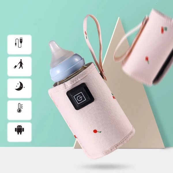 Portátil USB Baby Bottle Manker Bag Travel Milk Menor Manam