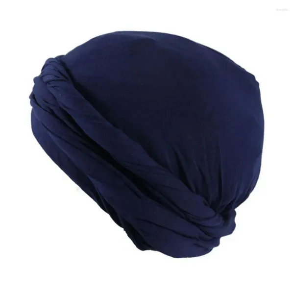 Берец твердый цвет турбанская шляпа удобный пуловер винтажный этнический стиль для мужчин теплый дышащий головка обертка