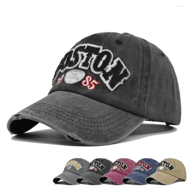 Ball Caps autunno inverno uomini donne vintage berretto da baseball alla moda regolabile viscere traspirante lettera hip hop ha maschio casquette osso originale