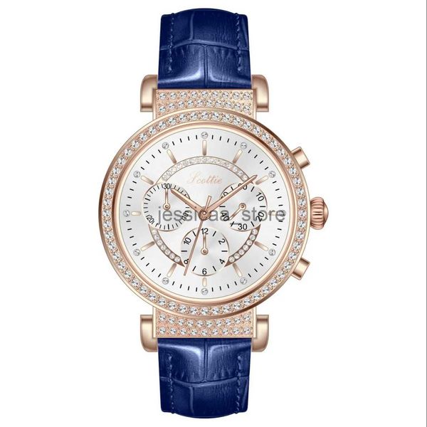 Altri orologi da donna multifunzione guardano il marchio di lusso cronometro per orologio da polso cronografo impermeabile J231221