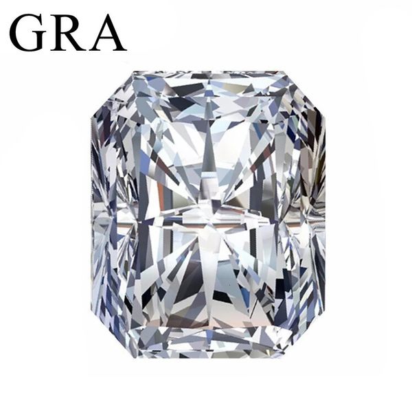 Radiant Cut Solle Solle Stones 02CT a 15CT D color vvs1 laboration gems Passe Diamond Tester com certificado GRA 231221