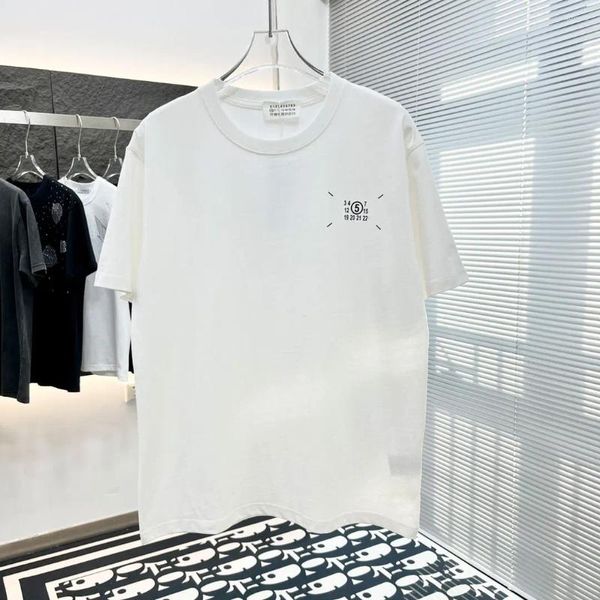 Erkek Tişörtleri Moda MMSIX T-Shirts Kore Varış Dijital Baskı Tasarım Günlük Üstler Yüksek Kaliteli Pamuklu Erkek Spor Harajuku