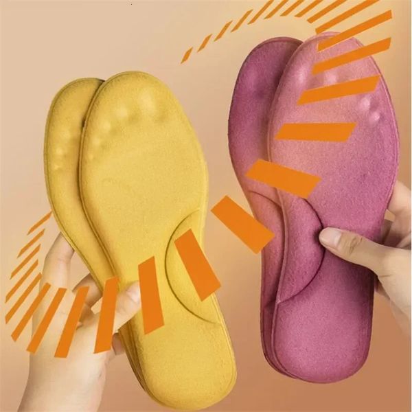 Solità termiche auto -riscaldate piedi caldi Memory Foam Arch Support Cushion Sports Sports Scarpe Calcole autocontrollanti da scarpe da scarpe da uomo 231221