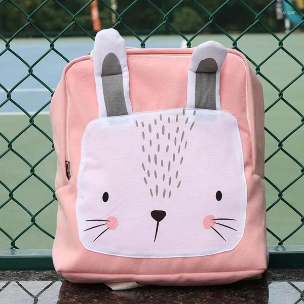 Borse per bambini Backpack Backpack per bambini Bambini per bambini Design Girl Boys Backpackkindergarten Cartoon Lion Pink Stampa