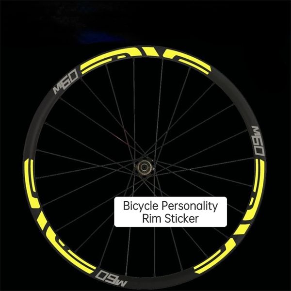 M60 MTB RIM adesivos de bicicleta de bicicleta de bicicleta Decalques 20 